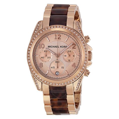 rose gold michael kors watvh|mk rose gold watch sale.